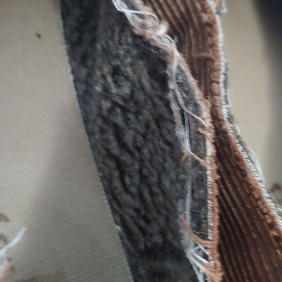 Sanuk corduroy distressed look loafer brown size 10 shoes - Picture 7 of 7